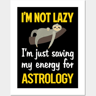 Funny Lazy Astrology Posters and Art